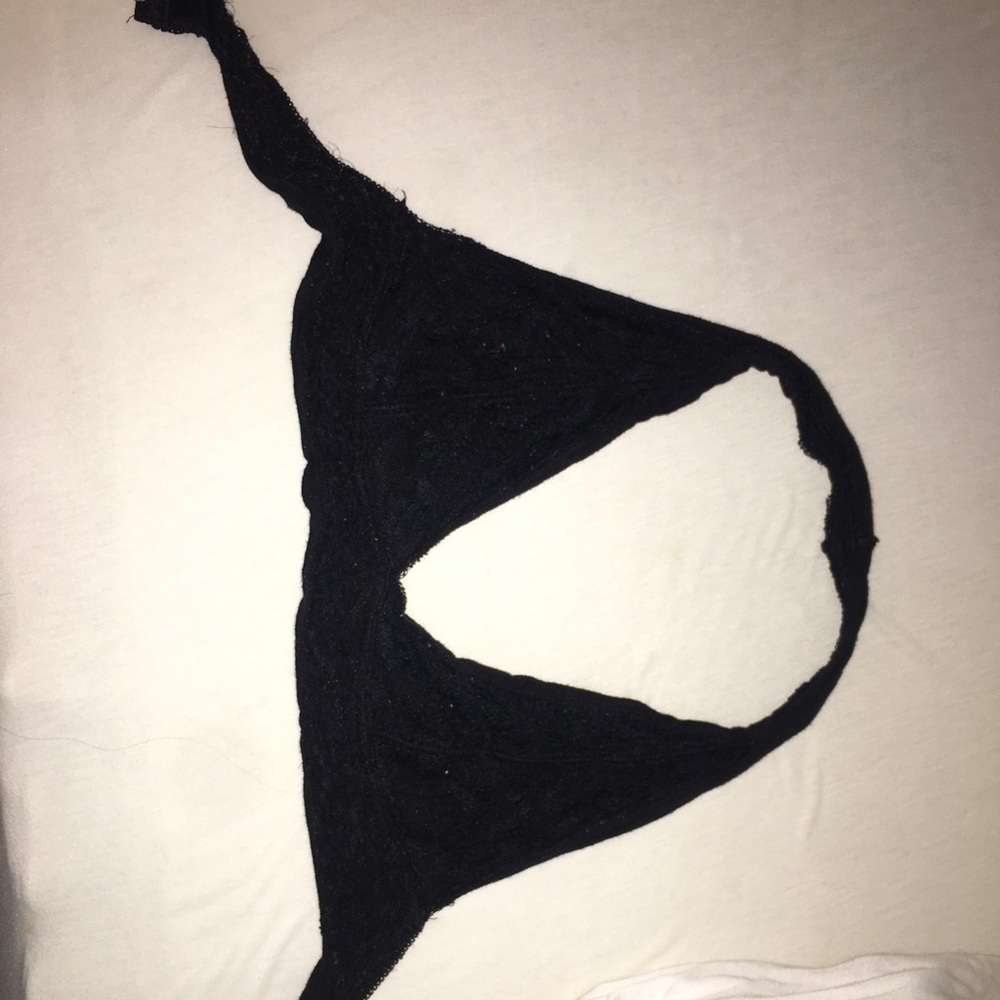 Black bralette